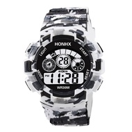 allinone HONHX Electronic Men Watch LED Digital Date Week Alarm Waterproof Army Watch