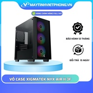 Xigmatek NYX AIR II 3F Computer Case - GAMING M-ATX, With 03 XIGMATEK Z20F Fans [FULL VAT]