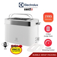 Electrolux 2 Slice Toaster with 7 Heat Levels | E2TS1-100W ETS1303W BT-G02 (Bread Toaster Pembakar R