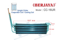 BERJAYA Cooling Coil - CC16UR Evaporator Coil Blower-Refrigerator Chiller Freezer -Peti Sejuk Spare Parts