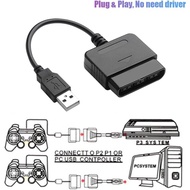 vienon PS2 Controller to USB Adapter Converter, 2 Pack Compatible with PS1/PS2 Controller Gamepad to