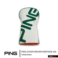 PING COVER DRIVER HERITAGE 242 LIMITED PING HEAD COVER ปลอกหัวไม้กอล์ฟ ปลอกหุ้มหัวไม้กอล์ฟ
