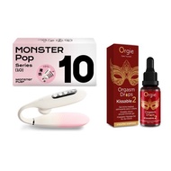 SISTALK 小怪獸魔炮+Orgie小紅瓶2代 女性快感增強液30ml