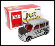 東京車站-玩具店 特價品 合金車仔 全新 TOMICA 組立工場 13 彈 CONSTRUCTION FACTORY 13 TOYOTA bB 1/60 TOMY 銀身/ 紅籠