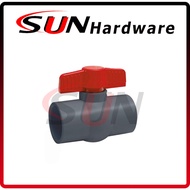 Stop valve 1/ 2" inch PVC Plastic Anti-Rust Stopcock