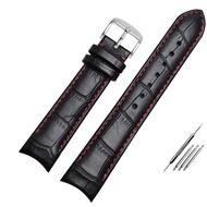 Genuine Leather Bracelet curved end watch strap 20mm for citizen BL9002-37 05A BT0001-12E 01A watch band 21mm watchband 22mm