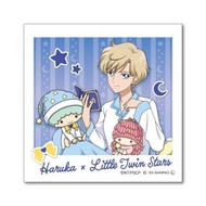 Ensky - Sailormoon x Sanrio 日版 文具 睡衣派對 即影即有 造型 方形 迷你 裝飾 貼紙 Sticker 2023年款 (天王遙 x Little twin stars) Sailor Uranus 雙子星 kiki lala 雙星仙子