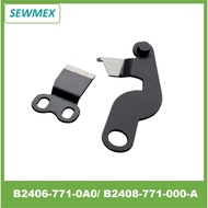 🔥Ready stock🔥B2406-771-0A0/ B2408-771-000-A Moving and Fixed Knife/ Thread Trimmer Blade for Juki LB