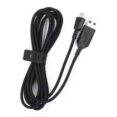 1 Piece Dual Mode Mouse Charging Cable For ROG Harpe Ace/Keris 2/Chakram 2/Keris AP/Gladius III/Pugi