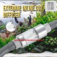ZRDR Aquarium External Diffuser Aquarium Inline CO2 Reactor CO2 Diffuser Aquarium Inline CO2 Diffuse