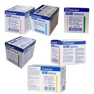 Terumo AGANI Disposable Needle 18G/21G/ 23G/  25G/  27G/ 30G 100's/box