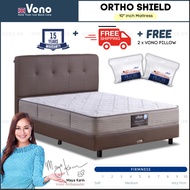 VONO Ortho Shield Mattress [FREE Pillow 2pcs] Back Care Collection Spring Bed Super Single Queen Kin