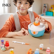 [Ready stock]  Our pottery wheel kit for kids includes everything you need This mini pottery wheel k