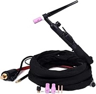 Ryanong WP9 WP9FV WP9F TIG Welding Torch Gas-Electric Integrated Red Hose 4M 35-50 Euro Connector 13