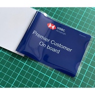 HSBC Bank Premier Customer On Board Official Car Sticker