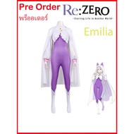 Pre Order EMILIA RE ZERO anime cosplay ELF Artoon Cartoon