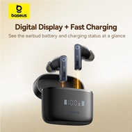 Baseus Bowie 30 ANC True Wireless Earphones -50dB Active Noise Cancellation Earbuds Digital Display 