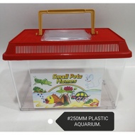 Small Pets Home Plastic Aquarium Fish Tank 25cm (Random Color)