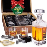 Wine Bottle Whiskey Glass Set ODIL