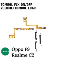 Flexible On Off Power and Volume Oppo F9/Realme C2 Pro Spare PartsOriginal