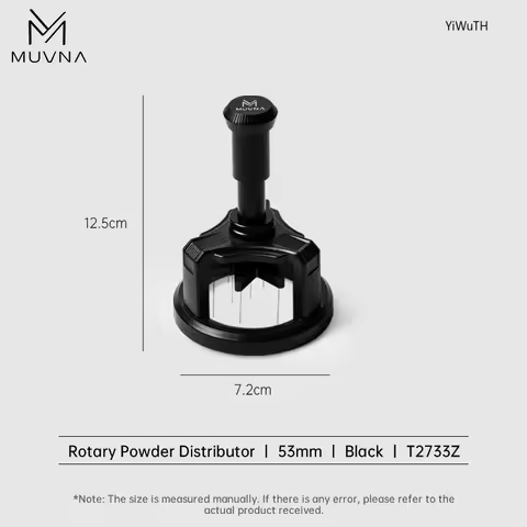 MUVNA WDT Tools Rotary 51/53/58mm Espresso Stirrer Needle Distributor Magnetic Coffee Maker Accessor