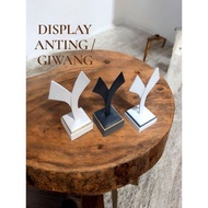 GANTUNGAN Earring Display Leaf Earring Holder Earring Hanging/ Earring Display/