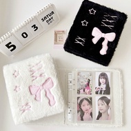 Bow A6 Card Album Loose Leaf Inner Pages Small Cards Star Chasing Storage Album Card Album
