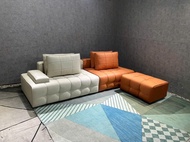 Sofa phòng khách Juno sofa Minoti NK2025 KT 2m và đôn góc 60 x 80 cm