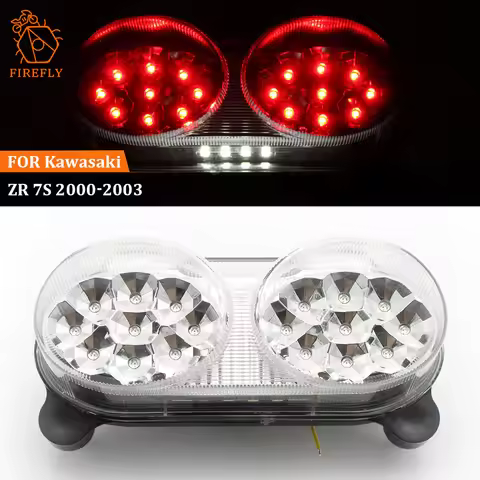 For Kawasaki ZX-6R G1G2J1J2 1998-2002 ZR7S ZX900 ZX9R ZZR600 Modified Taillights Assembly Rear Brake
