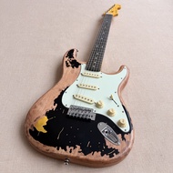 Relic Aged Fender Stratocaster Alder Wood Electric Guitar Professional Guitar