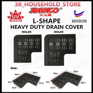 【L SHAPE 】RAYACO DRAIN COVER UV PROTECTION HEAVY DUTY PENUTUP LONGKANG 沟渠盖