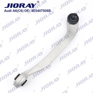 JIORAY Front Upper Right Suspension Control Arm Straight For Audi A6 4F2 4FH 4F5 A6L C6 4E0407506B 4