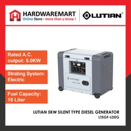 LUTIAN 5KW HEAVY DUTY SILENT TYPE DIESEL GENERATOR (5GF-LDEG) ENGINE PENJANA ENJIN