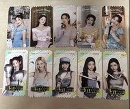 Itzy官方演唱會周邊ticket小卡 Yeji Lia Ryujin Chaeryeong Yuna