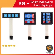 Matrix Keypad 1x4 3x4 4x4
