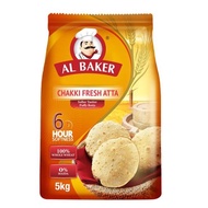 Al Baker Chakki Atta(wheat flour) 10kg (5 kg*2)