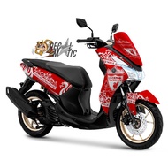 Yamaha Lexi 125 Liverpool Full body Motorcycle decal Sticker