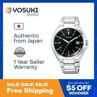 CITIZEN Solar CB3010-57E ATTESA Eco Drive World time Luminous Date Black Silver Titanium  Wrist Watch For Men from YOSUKI JAPAN / CB3010-57E (  CB3010 57E CB301057E CB30 CB3010- CB3010-5 CB3010 5 CB30105 )