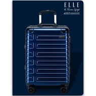 ELLE Travel Trojan Collection, Carry-On Cabin Luggage 100% Polycarbonate (PC), Secure Aluminum Frame, With Protective Cover