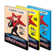 Lucky Star 2 Sheet Card