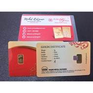 Public Gold 1g Gold Bar - Classic Design