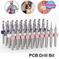 TITISTORE Mini CNC Drilling Bit Tungsten Steel PCB Twist Drill Carbide Wood CNC Drill Corn Engraving