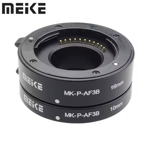 Meike MK-P-AF3B Auto Focus Macro Extension Tube Ring Kit for Panasonic Olympus M4/3 M43 MFT Mount Mi