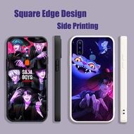 Casing For iPhone X XS MAX XR 13 Pro 7 8 Plus KPop Demon Hunters Saja boys Jinu AEG05 Phone Case Squ