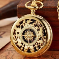2025 Compass Pocket Watch Outdoor Climbing Adventure Equipment Flip Compass Pocket Watch Case Not Wa