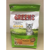 GREENS Cat Food Seafood 3KG (Green) Dry Makanan Kucing Dry Food Greens