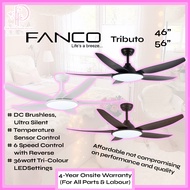 [Installation Service Available] Fanco Tributo DC Motor Ceiling with 3 Tones 36W Light kit &amp; Remote control