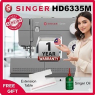 Singer HD6335M Denim Heavy Duty Sewing Machine (New Version Singer 4432) + Extension Table
