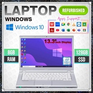 (Refurbished) Panasonic CF-LX3 Laptop / 12.5" inch Display / Intel Core i3-4th GEN / 8GB RAM / 128GB