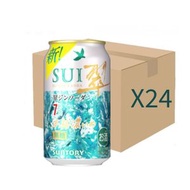 [翠 SUI] Gin酒+梳打水有氣調酒(罐裝) - 原箱24pcs 350毫升 酒精度 7% 無糖 (Best Before 03/27)